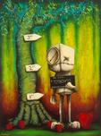 Fabio Napoleoni Fabio Napoleoni Possession of Hope with Intent to Distribute (SN) (Gallery wrapped)